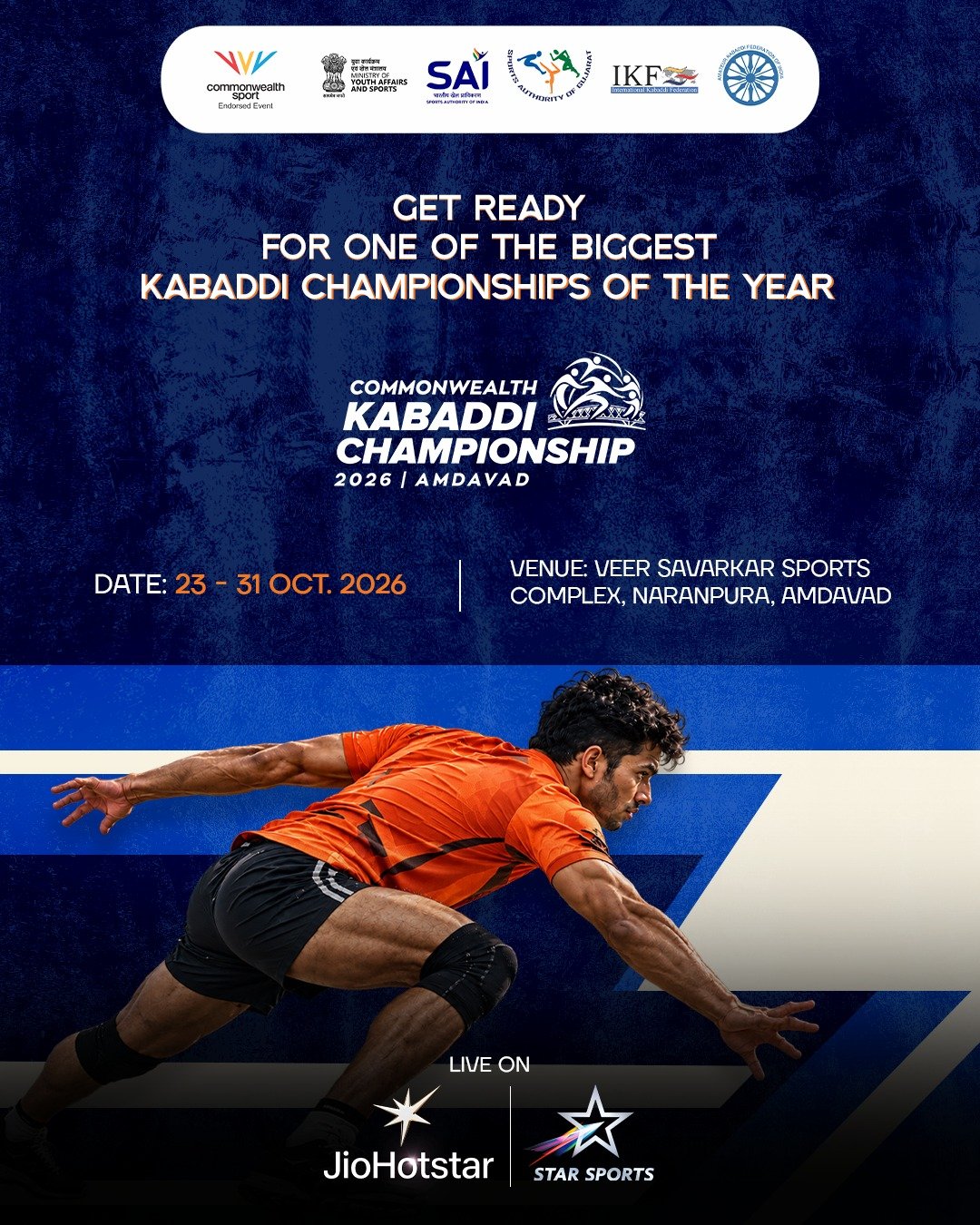 Upcoming 1st Commonwealth Kabaddi Championship 2026